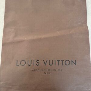 Louis Vuitton Brown Shopping Bag Packaging